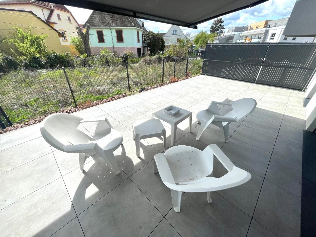 Magnifique 2 Pieces, Tout Equipe, Terrasse Privee Colmar Dış mekan fotoğraf